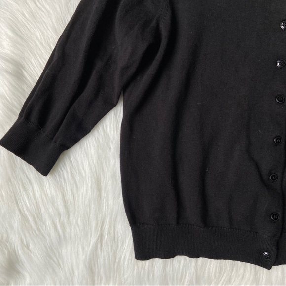 Knit by Hampshire Studio Short Sleeve Cardigan - Picture 3 of 6